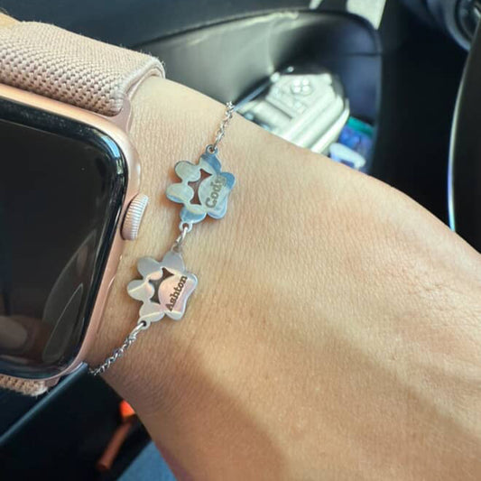 Paw Prints Bracelet