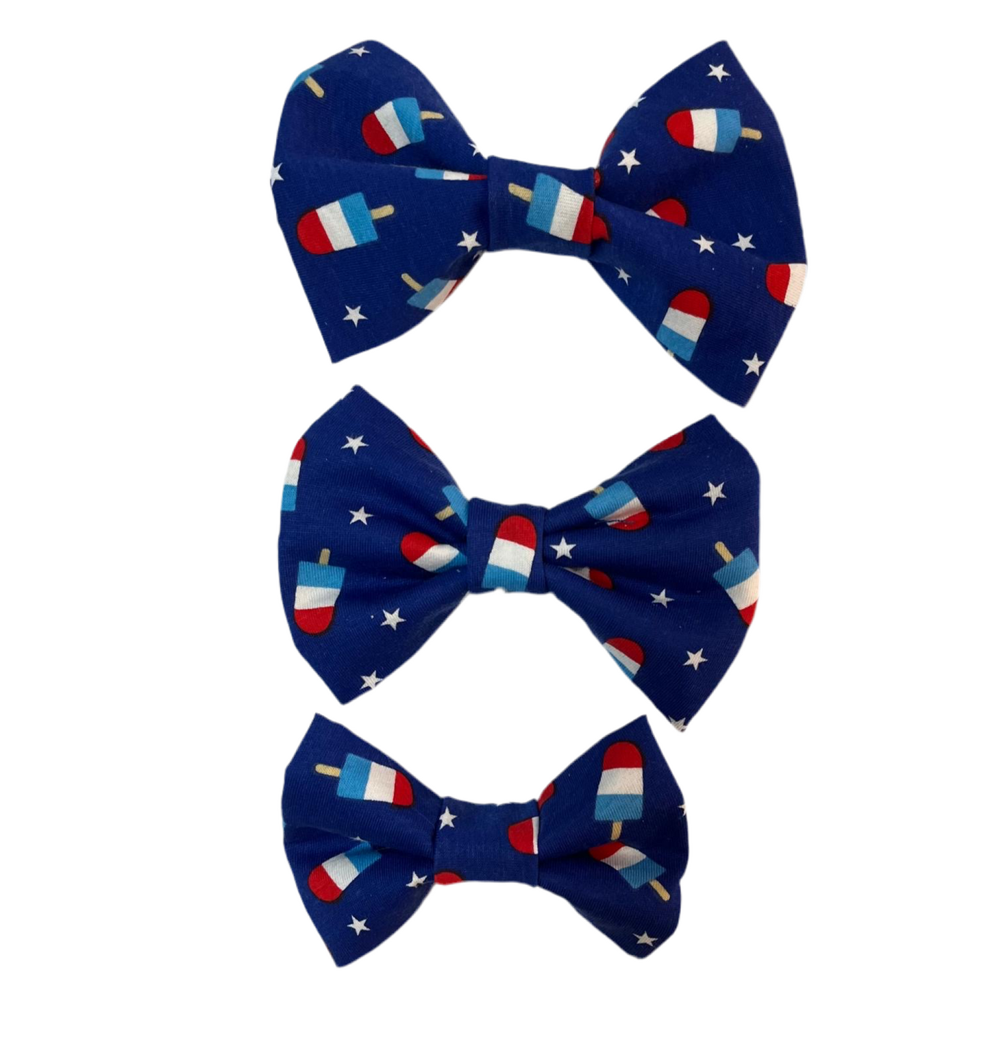 Holiday Pawsicle Bandana or Bowtie